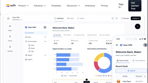 Softr - Softr: No-Code App and Portal Builder - Logo