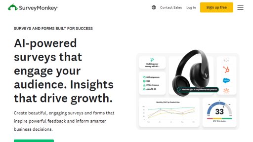 SurveyMonkey - Plateforme de sondages intelligente et automatisée - Logo