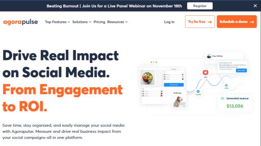 Agorapulse - Social Media Management Made Simple & Effective - Logo