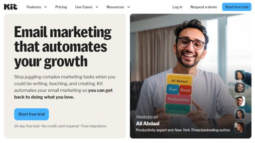 Kit - Kit: Marketing por email automatizado para creadores - Logo