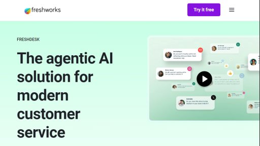 Freshdesk - Software inteligente de atención al cliente - Logo