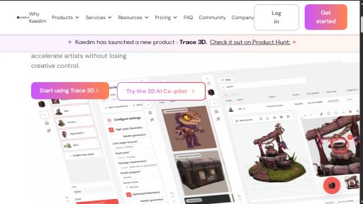 Kaedim - Kaedim: Asistente 3D Inteligente - Logo