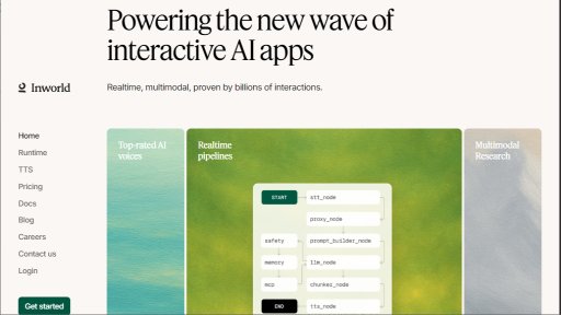Inworld AI - Personajes IA inteligentes para aplicaciones interactivas - Logo