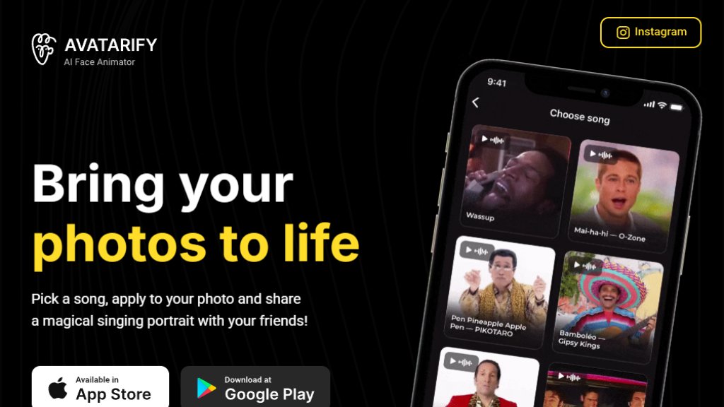 Avatarify.ai Captura de pantalla