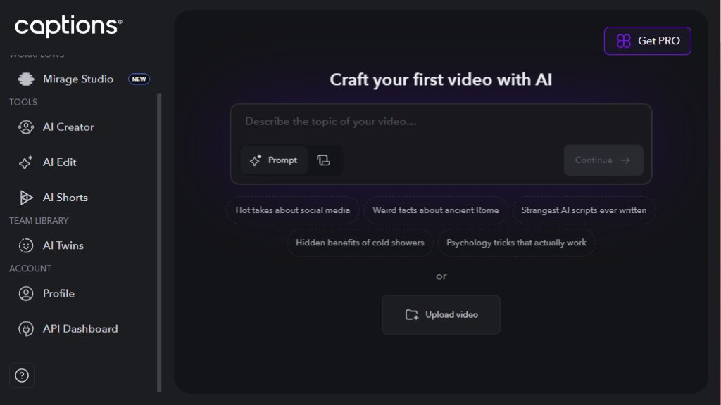 Captions.ai 截图