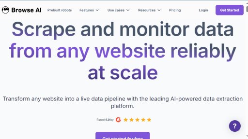 Browse AI - Browse AI: Fast No-Code Web Scraping Tool - Logo