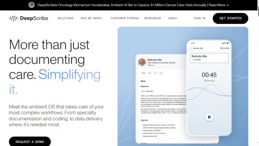 DeepScribe - Asistente médico inteligente para documentación automatizada - Logo