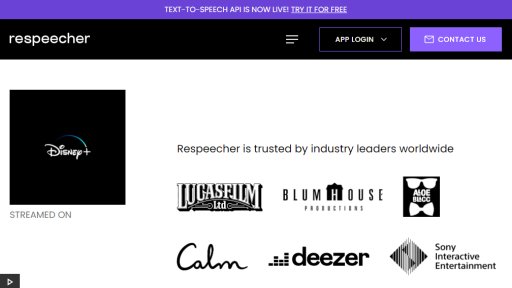 Respeecher - Conversión de voz inteligente para creadores - Logo