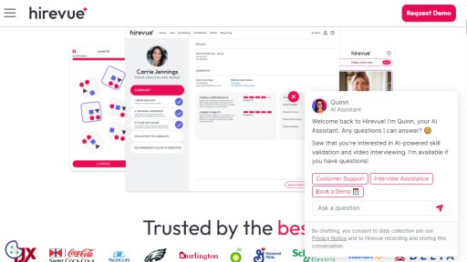 HireVue - HireVue: Solución inteligente para contratación - Logo