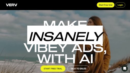 VERV - VERV: Generador de anuncios con IA para marcas - Logo