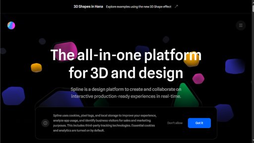 Spline - Diseño 3D colaborativo e interactivo en la web - Logo
