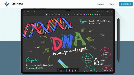 StarNote - 智能手写笔记与文档注释工具 - Logo
