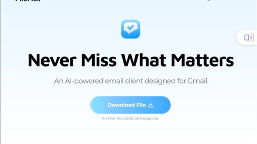 Filo Mail - Cliente de Gmail con IA para productividad y privacidad - Logo