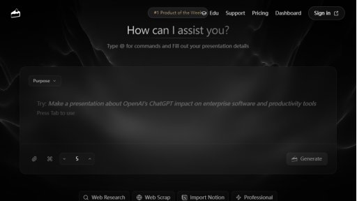 Snapdeck - Crea presentaciones con IA al instante - Logo