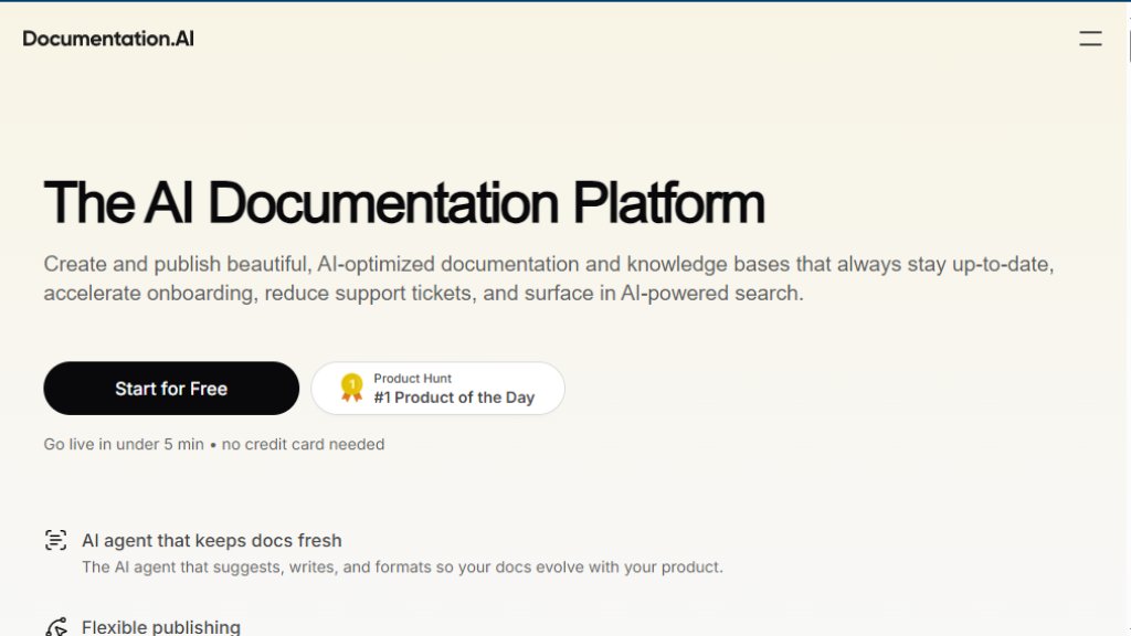 Documentation.AI 스크린샷