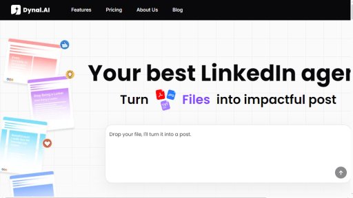 Dynal.AI - Dynal: Crea contenido profesional para LinkedIn - Logo