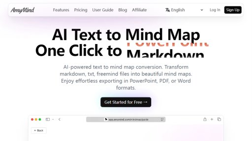 AmyMind - AmyMind: AI Mind Map Generator Tool Review - Logo