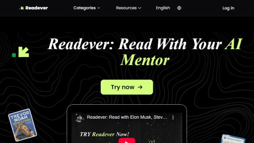 Readever - 智能阅读助手，与书籍深度对话 - Logo