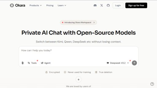 Okara - 注重隐私的多模型智能聊天平台 - Logo