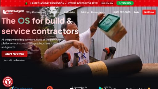 Contractor+ - OS tout-en-un intelligent pour entrepreneurs - Logo