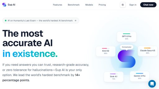 Sup AI - 高精度智能多模型编排平台 - Logo