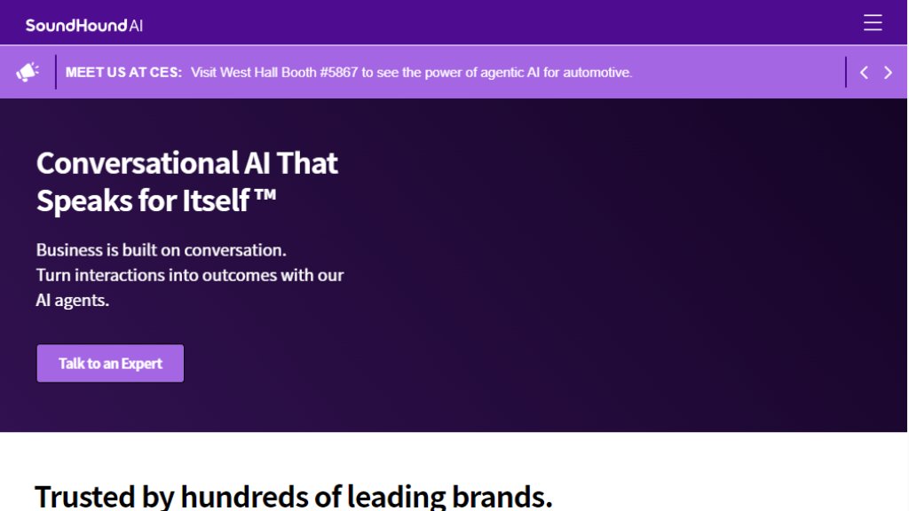SoundHound AI 截图