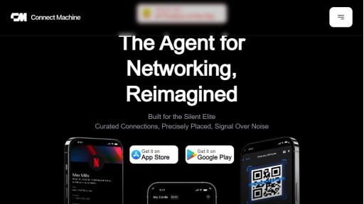 ConnectMachine - Agent IA pour réseautage professionnel intelligent - Logo