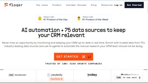 Floqer - Copilote IA pour l'automatisation des données GTM - Logo