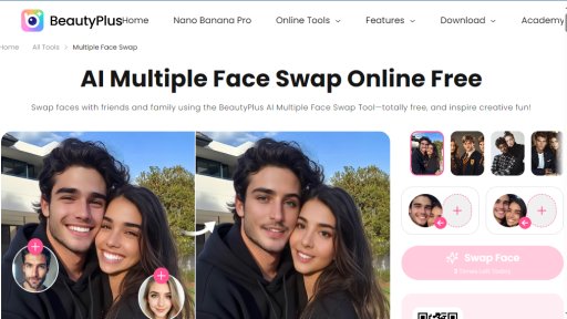 BeautyPlus Échange Multiple de Visages - Échange de Visages Multiples IA Gratuit | BeautyPlus - Logo