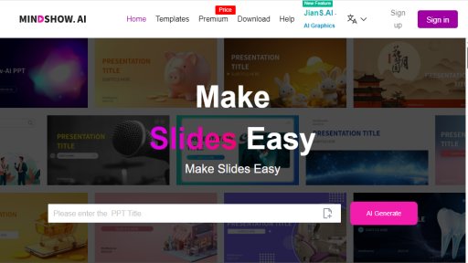 Mindshow - Générez des PPT avec l'IA en un instant - Logo