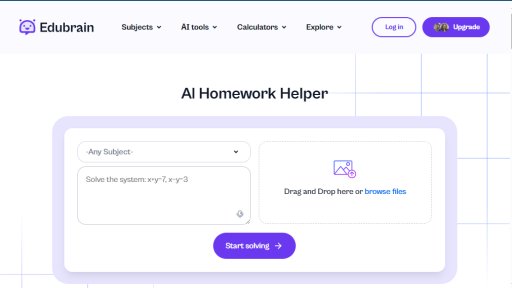 Edubrain.ai - Smart AI Homework Helper & Tutor - Logo