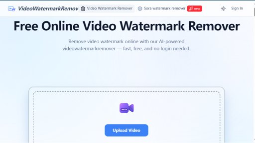 VideoWatermarkRemover.ai - Eliminador rápido y gratuito - Logo