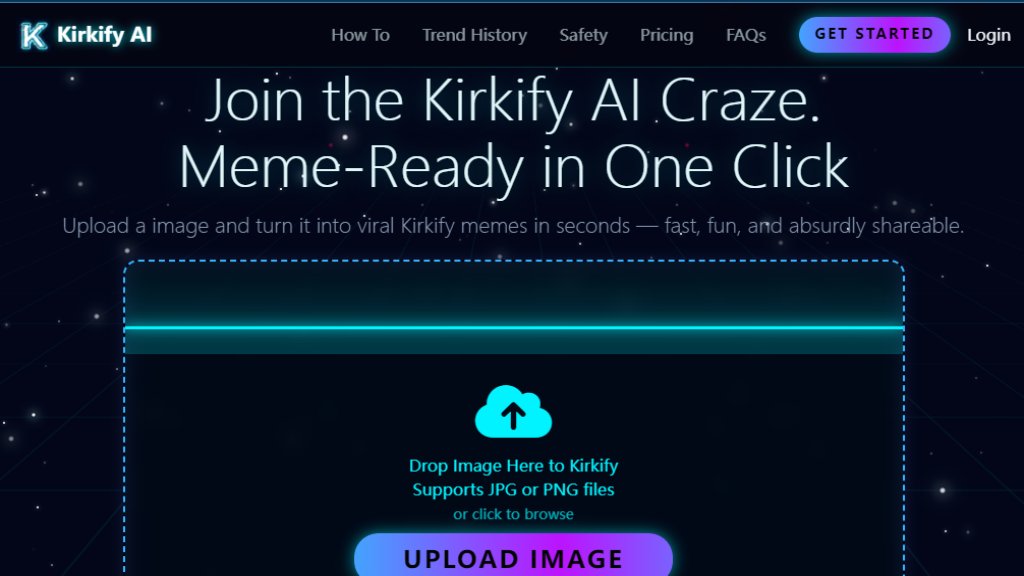 Kirkify AI Captura de pantalla
