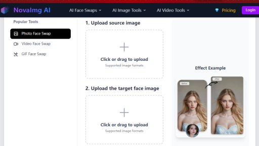 NovaImg Face Swap - Échange de visage IA gratuit et illimité - Logo