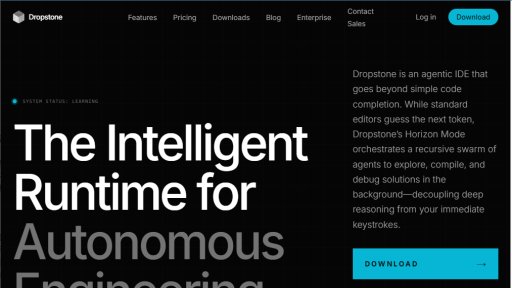 Dropstone - El IDE agentico para ingeniería autónoma - Logo