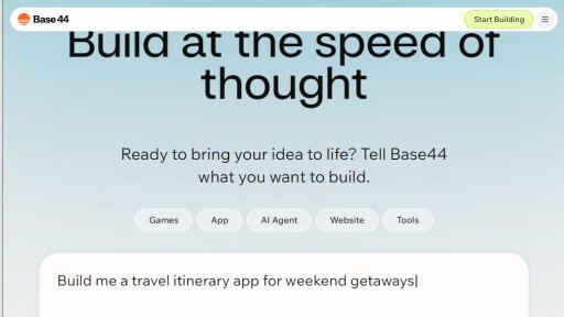 Base44 - Build Apps Instantly with AI - Logo