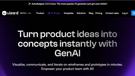 Uizard - Diseño UI con IA, simplificado - Logo