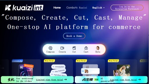 Kuaizi AI - Plataforma Inteligente de Contenido Comercial - Logo