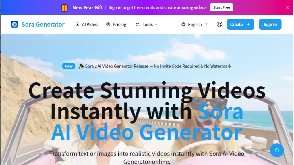 Sora Generator 截图