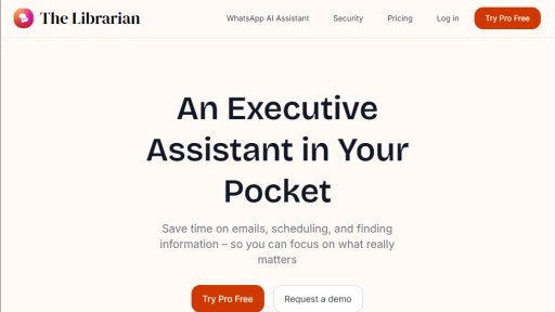 The Librarian - Tu asistente ejecutivo de IA - Logo