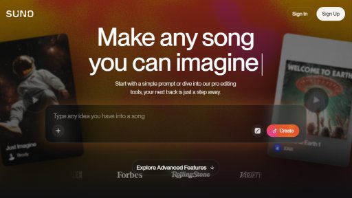 Suno - Crea música con IA al instante - Logo
