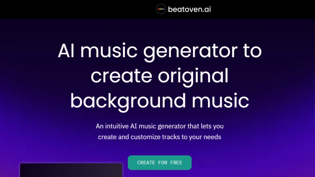 Beatoven.ai Capture d'écran