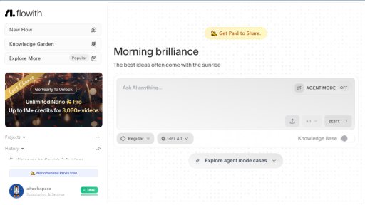 Flowith - Espacio de trabajo visual con IA - Logo