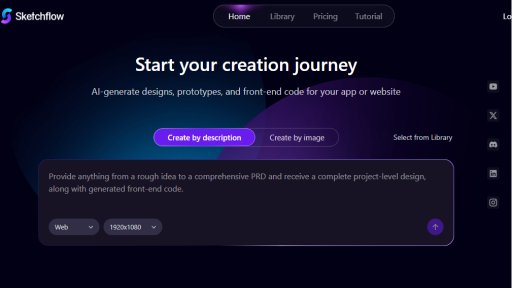 Sketchflow - Prototipado y Generación de Código con IA - Logo