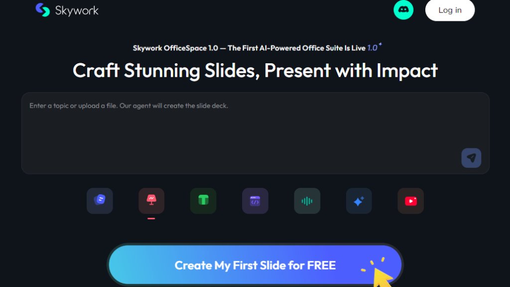 Skywork AI Slides Capture d'écran
