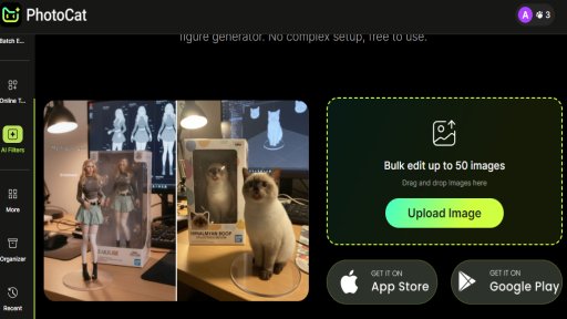 PhotoCat AI Action Figure Generator - Convierte Fotos en Figuras de Acción - Logo