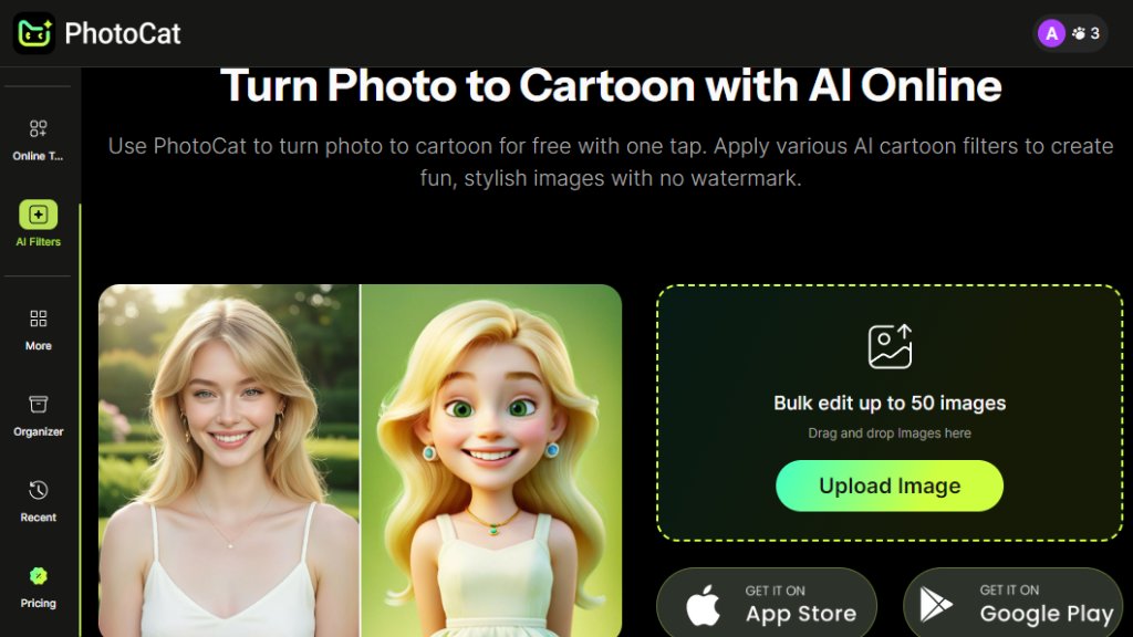 PhotoCat Photo to Cartoon Tangkapan Layar