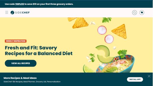 SideChef - Your smart kitchen companion - Logo