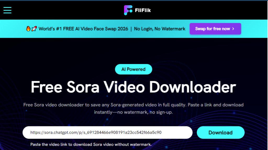 Sora Video Downloader Capture d'écran
