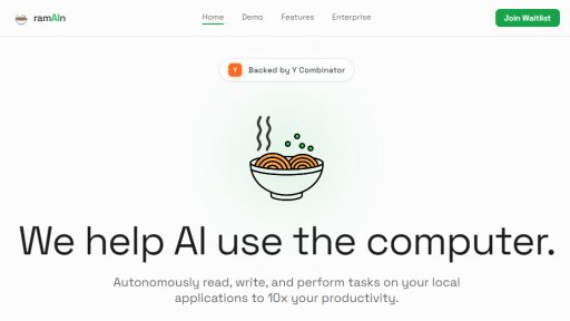 ramAIn - 语音驱动的本地化桌面自动化 - Logo